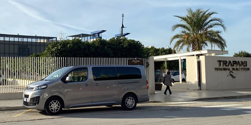 Shuttle service and transfer from Trapani airport to Trapani port