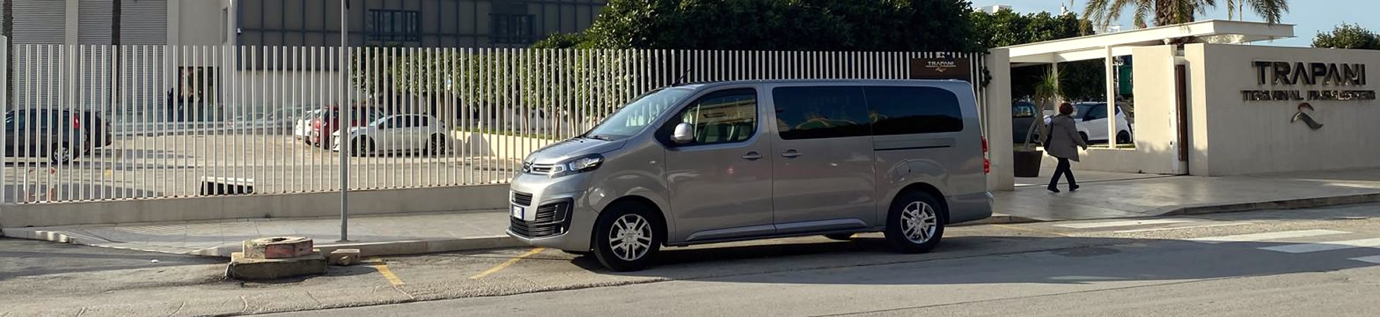 Taxi and private transfer from Trapani airport to Trapani port